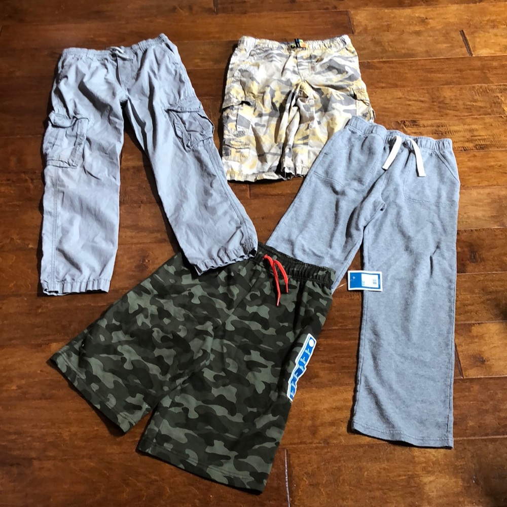 LOT NWT & EUC Boys Shorts Pants L Large XL 12 14 Gap Unionbay Circo Osh Kosh